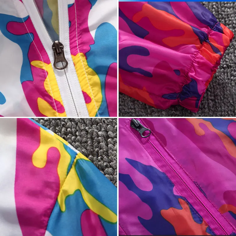 

Hooded Jackets Women Coats 2020 Summer Quick Drying Basic Jackets Windbreaker Women Zipper Lightweight Jackets Bomber Famale