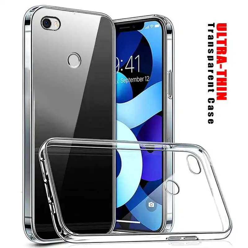 

Ultra Thin Transparent Soft Case For Huawei Honor 8 Lite 6X Phone Case Cover