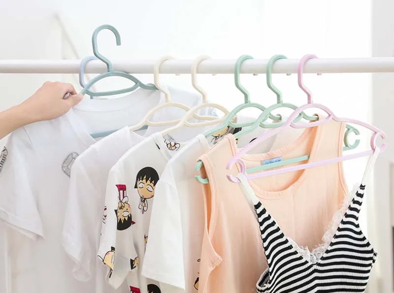 WBBOOMING 1 шт. пластиковая сушилка для одежды проволока противоскользящая вешалка