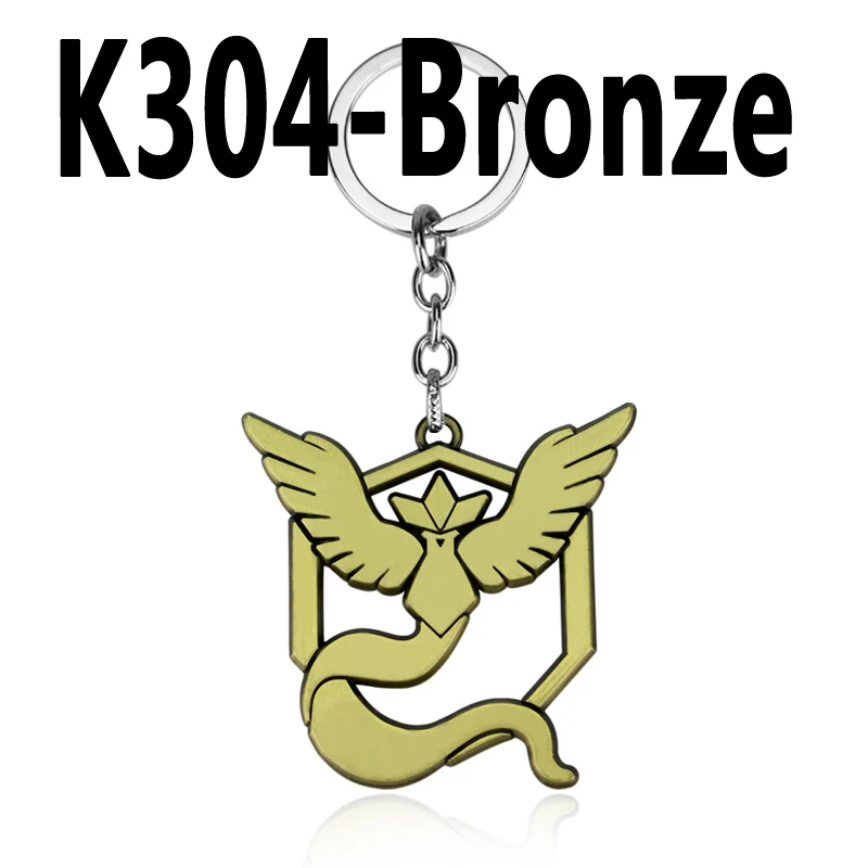 bronze Аниме Покемон брелок Карманный Монстр Eevee Sylveon Umbreon Glaceon Leafeon унисекс брелок кулон для фанатов подарок коллекционный - Цвет: bronze