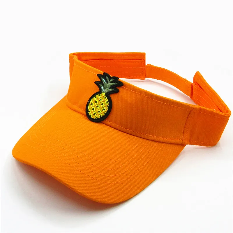 

pineapple embroidery Visors Baseball Cap Adjustable Snapback cap for men and women 134