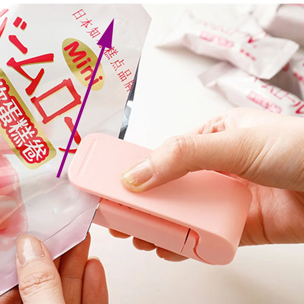 Мини машина для запечатывания портативный Термоупаковщик пластиковая упаковка