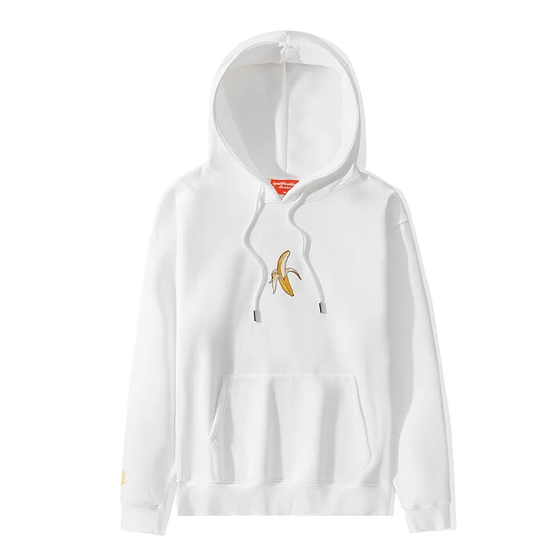 

Autumn and Winter Original National Tide New Big Monkey Printing Men's Plus Velvet Loose Hooded Sweatshirts