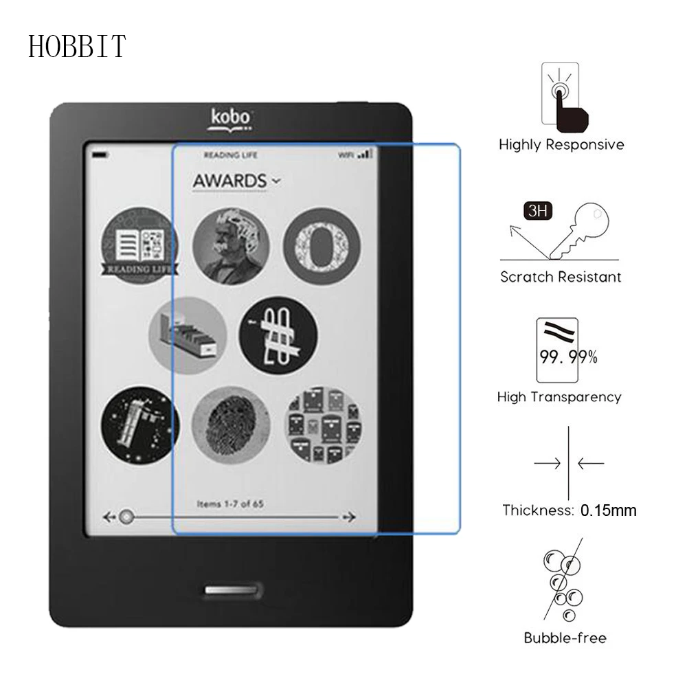 

Комплект из 3 предметов, для Kobo сенсорный планшет изготавливаемая по нанотехнологии взрывобезопасная Защитная пленка для Kobo Сенсорная Элек...