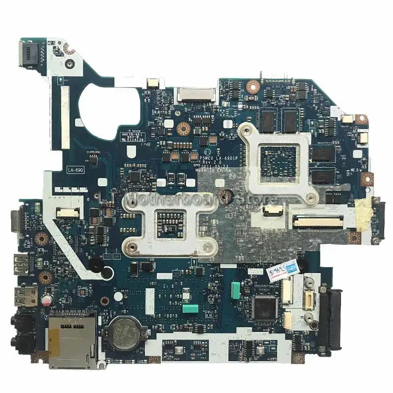 LA-6901P материнская плата для ноутбука For Acer 5750G 5755G оригинальная GT540M/GT630M Бесплатный