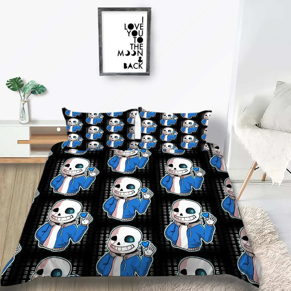 Комплект постельного белья для детей с мультяшным пришельцем | Дом и сад