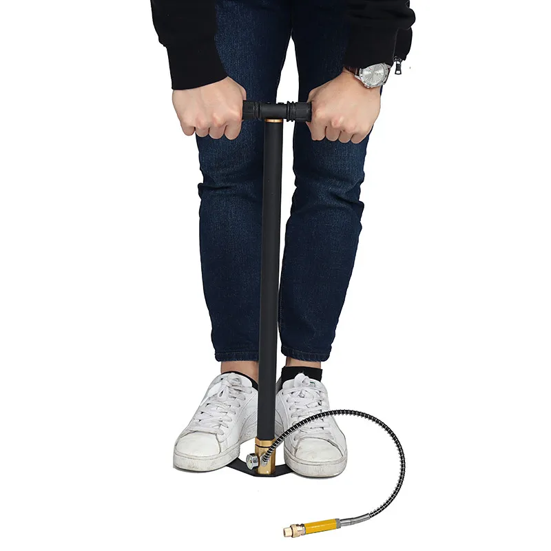 

30mpa High Pressure Pump 3 Stage Hand Operated Air Pump Bicycle Air Refilling Diving Oxygen Air Tank Reserve Operated Inflator