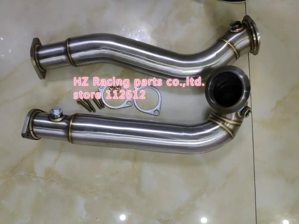 Выхлопная труба для N54 Engine 5 Series Downpipe E60 535i 3 0 '⟊tless выхлопная 2008-2010 | Автомобили