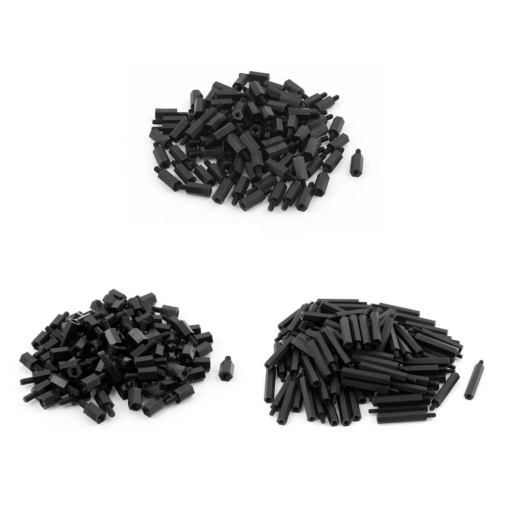 100 шт. M3 12 мм + 6 нейлоновая распорка Шестигранная стойка для продвижения