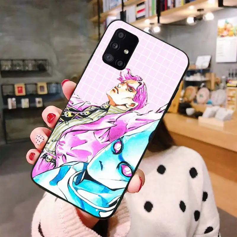 

Anime JoJo Killer Queen Phone Case For Samsung S6 S7 edge S8 S9 S10 e plus A10 A50 A70 note8 J7 2017