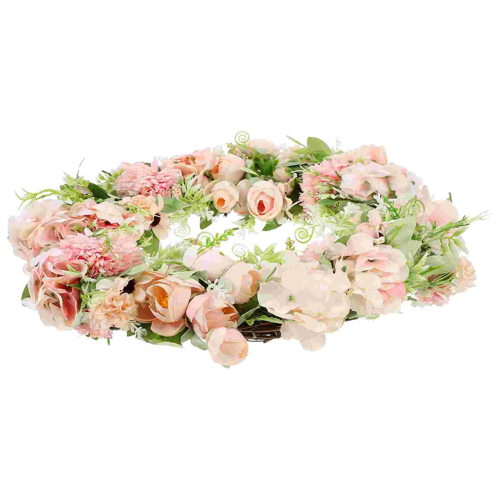 

1Pc Showcase Hanging Wreath Wedding Romantic Wreath Home Garland Pendant