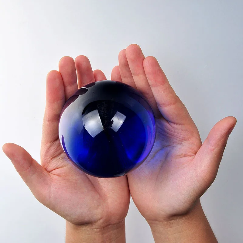 Темно-синяя люстра K9 хрустальный стеклянный шар линза подставка для сферы