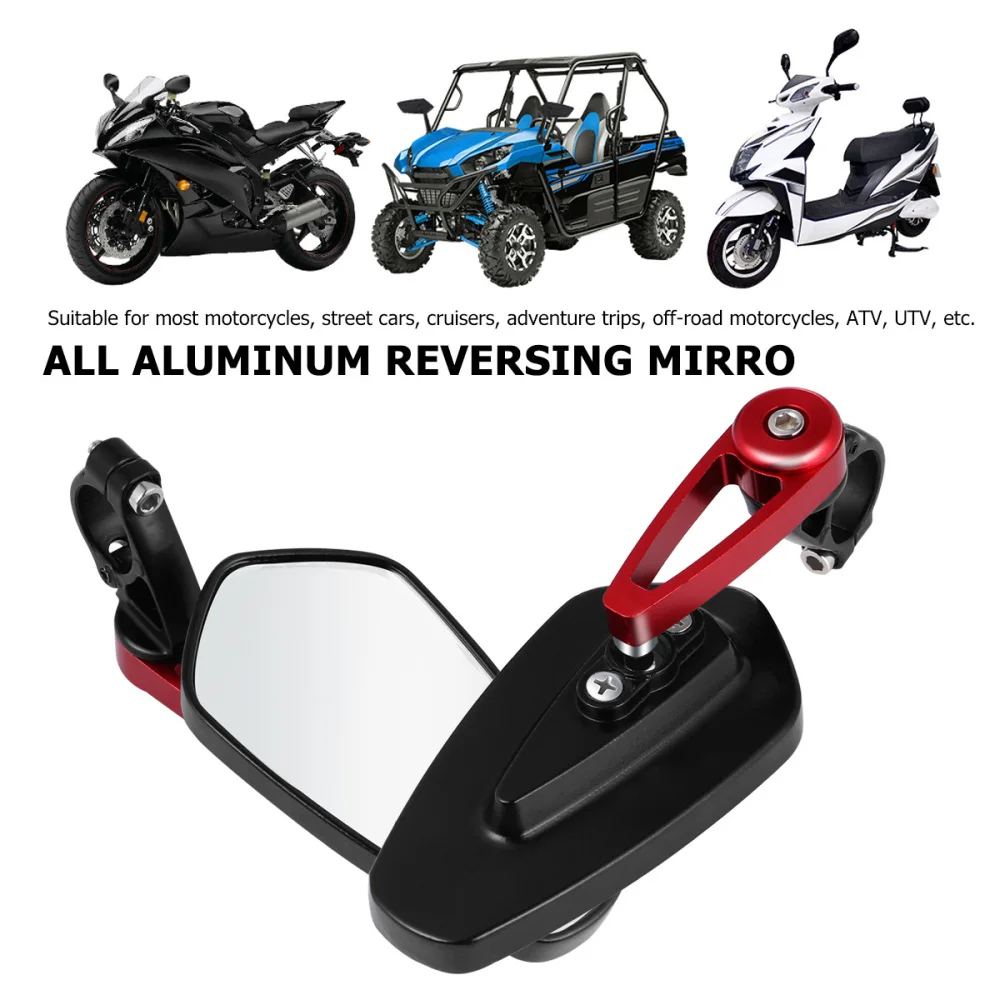 1 пара мотоциклетные зеркала заднего вида из алюминия аксессуары для модификации