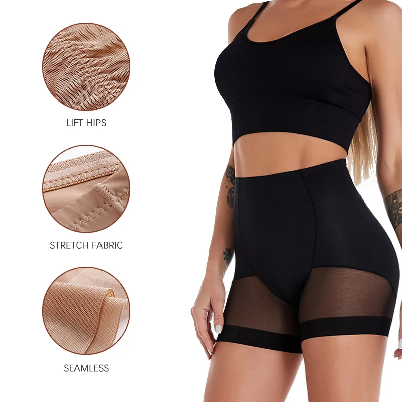 Women Sexy Panties Body Shapewear Big Buttocks Lifter Belly Slimming Shaper High Waist Seamless Tummy Control Compression Briefs