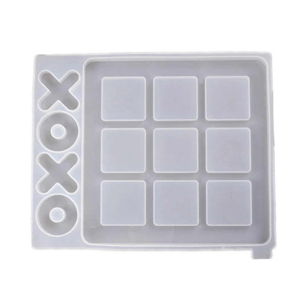 Chessboard Pendant Crystal Mould Drop Mold DIY Making Silicone Craft Party Decor Game Resin Handmade | Дом и сад