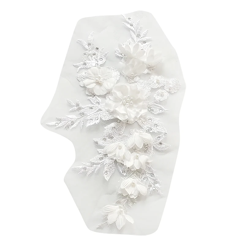 Бисером хит продаж туфли на шнурках для невесты с цветочным мотивом и отделкой из