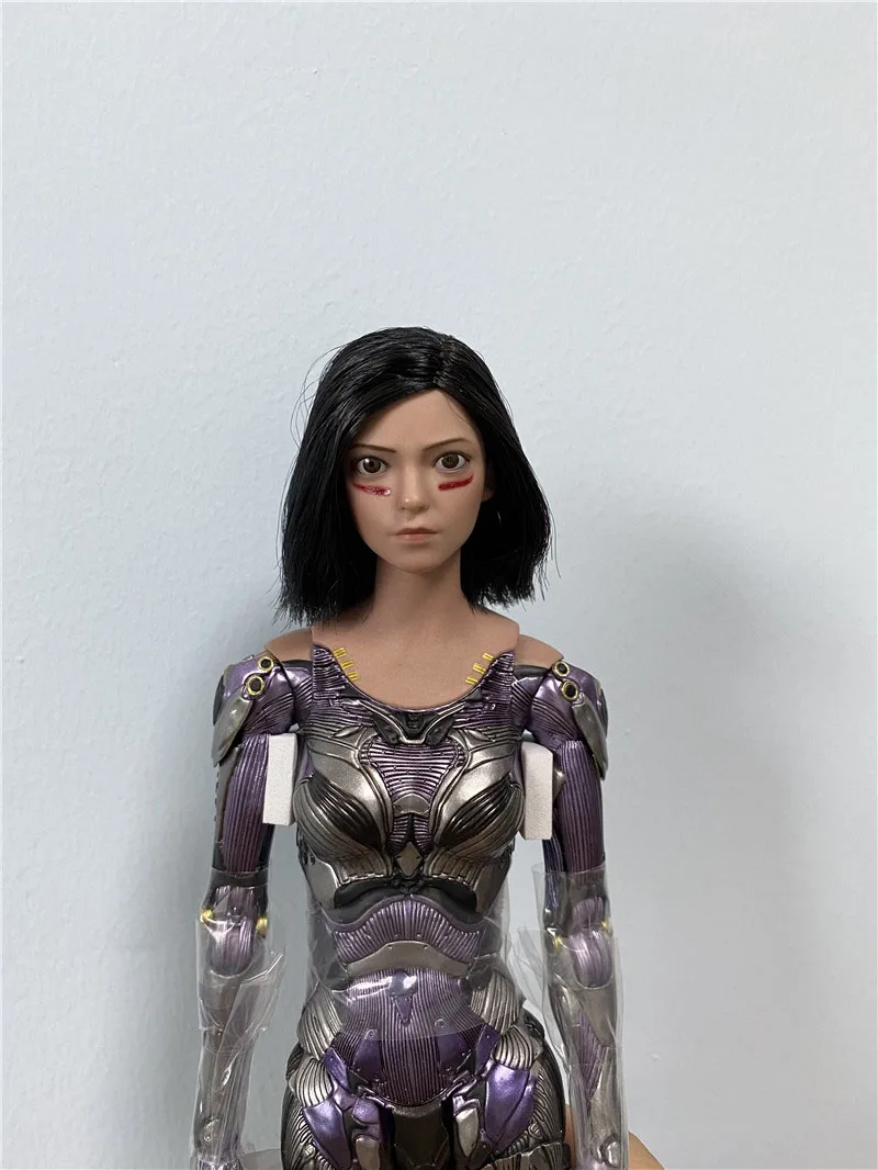 JXTOYS JX041 1/6 Alita Head Sculpt Fighting Angel Carving Model Fit 12 inch Female Soldier Action Figure In Stock | Игрушки и хобби