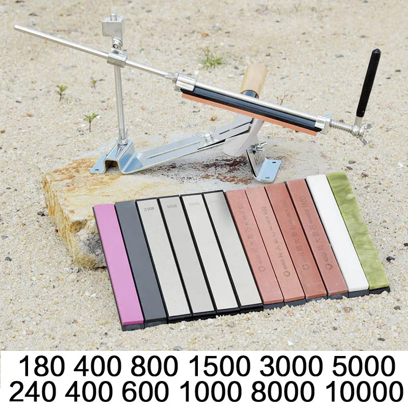 

Камень для заточки ножей из нержавеющей стали, профессиональный точильный камень с фиксированным углом для кухни