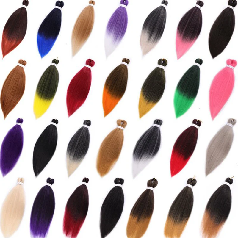 AILIADE 26 дюймов синтетический термостойкий парик предварительно растянуты