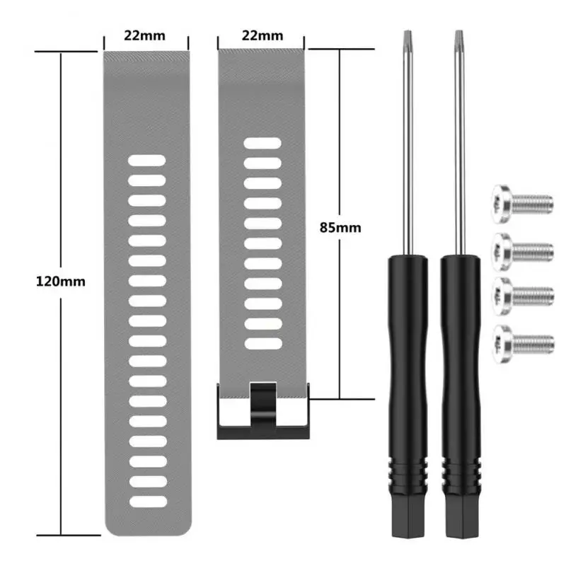 Из силикагеля мягкий ремешок для смарт часов Garmin Forerunner 35 Смарт часы Регулируемый
