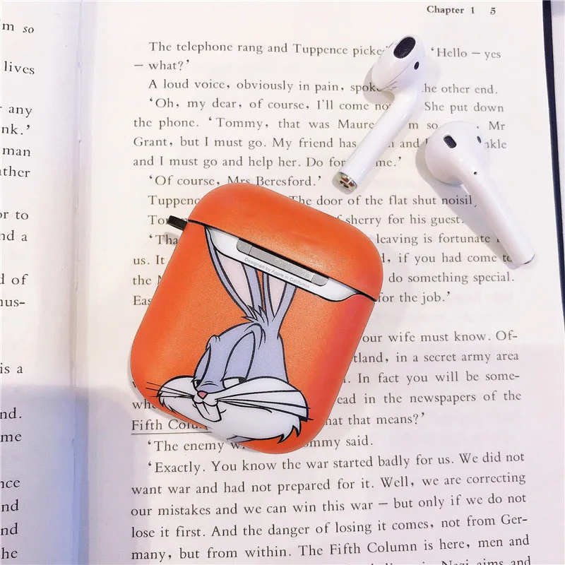 Чехол с кроликом из мультфильма для Apple Airpods чехол милый Bluetooth чехол для наушников для Air pods Pro чехол силиконовый чехол