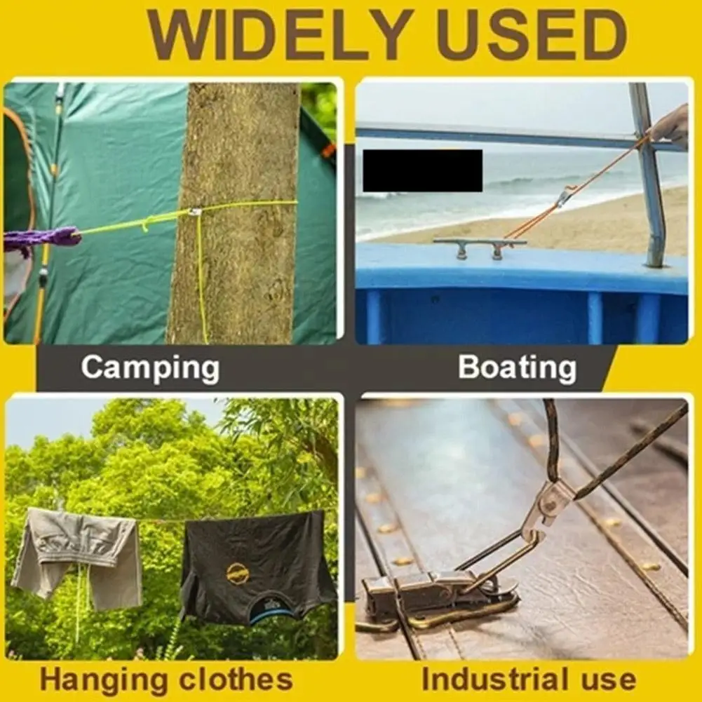 4 шт. самоблокирующиеся крючки для кемпинга 6 м | Спорт и развлечения