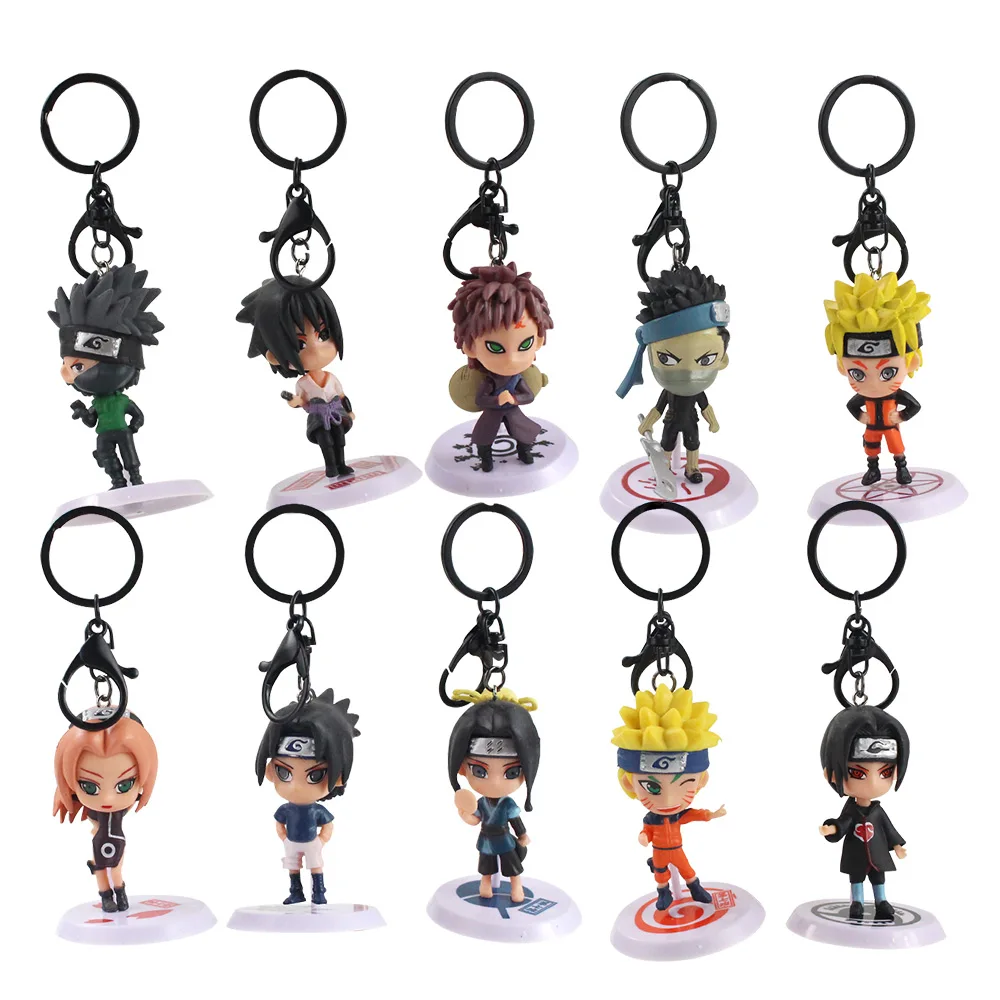 Фигурки героев мультфильма Наруто Узумаки Какаси Гаара гиуга Хината Сакура