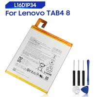 original replacement battery for lenovo tab4 8 tb 8504nf tablet pc tab4 8 plus l16d1p34 genuine battery 4850mah
