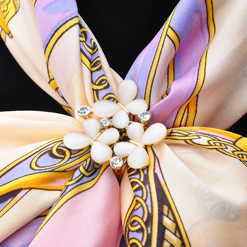 Модная трициклическая Пряжка для шарфа с бабочкой 2021 высококачественные