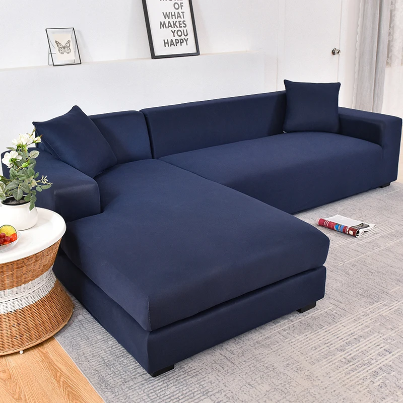 Серый Цвет эластичные Диван Обложка Loveseat крышку диванных чехлов для Гостиная