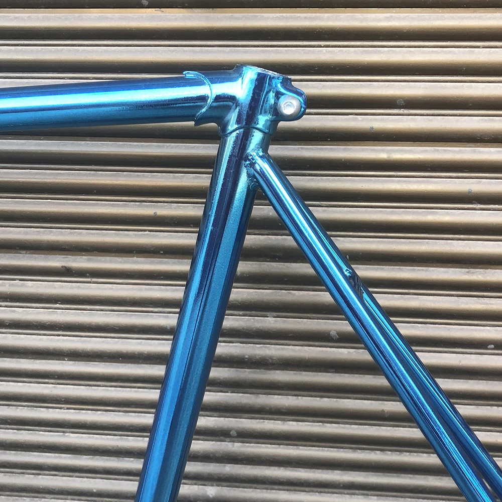 Велосипедная Рама с фиксированной передачей 52 см зеленая винтажная велосипедная