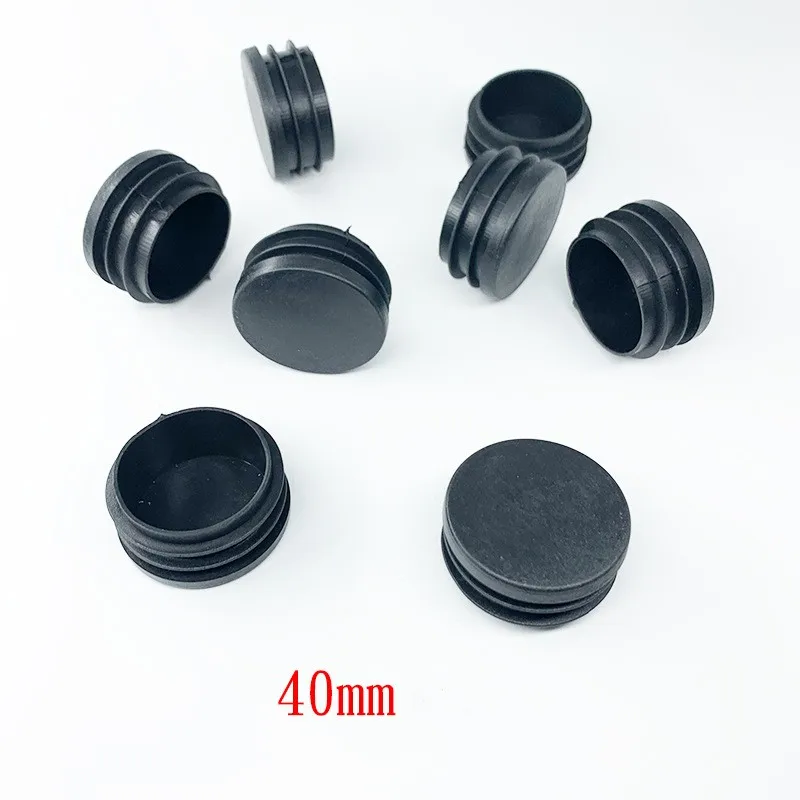 

10 Pcs/Lot 40mm Round Pipe Plug, Foot Plastic Pe