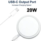 Беспроводная Магнитная зарядная док-станция 20 Вт для iPhone 12 12 Pro 12 ProMax 12mini Samsung Xiaomi