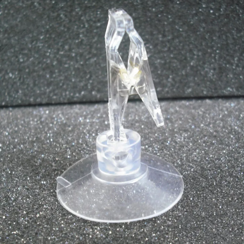 Горячая Распродажа 1 шт. 47 мм прозрачный Пластик настенный зажим с присоской крюк