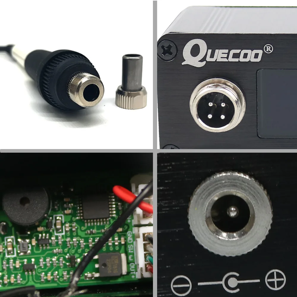 Мини T12-943 OLED-STM32 1,3 дюймов цифровой дисплей паяльная станция DC версия электронный сварочный Утюг с M8 металлической ручкой K наконечник