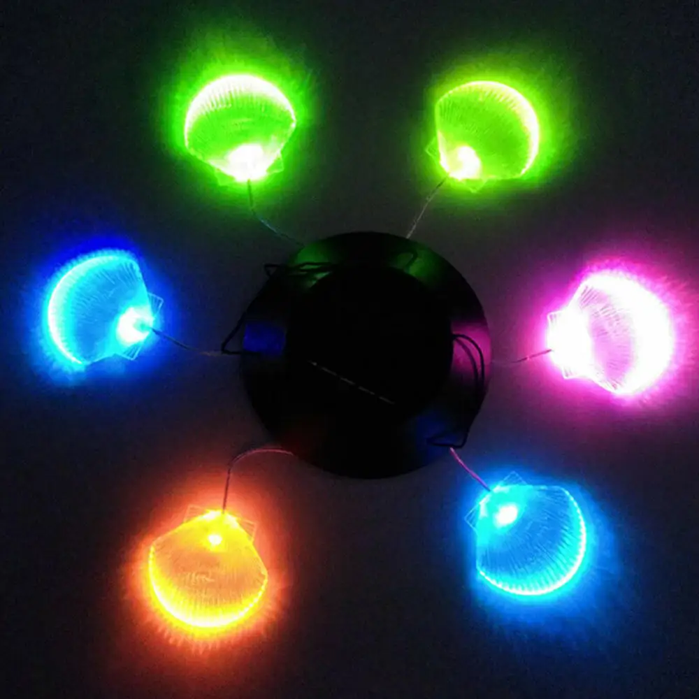Solar Wind Chime Lights Creative LED Outdoor Color Change Hanging Pendant Lamp 2019 new | Лампы и освещение
