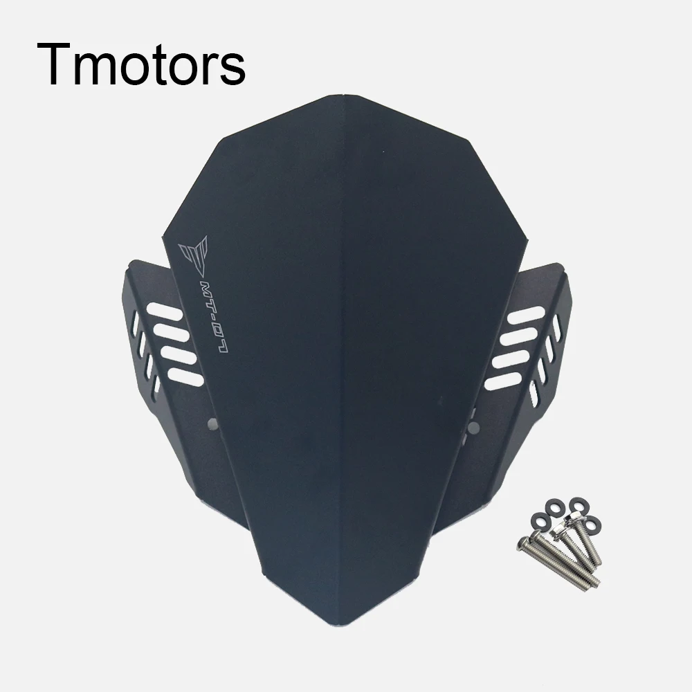 Для YAMAHA MT 07 2018 2019 2020 MT07 FZ07 FZ 18 19 20 мотоциклетный ЧПУ ветровое стекло комплект из
