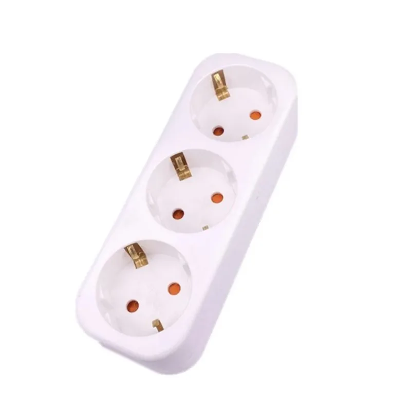 Европейский штекер отклонения в размерах на 1 2 1to 3 размеры: 4 входа розетку
