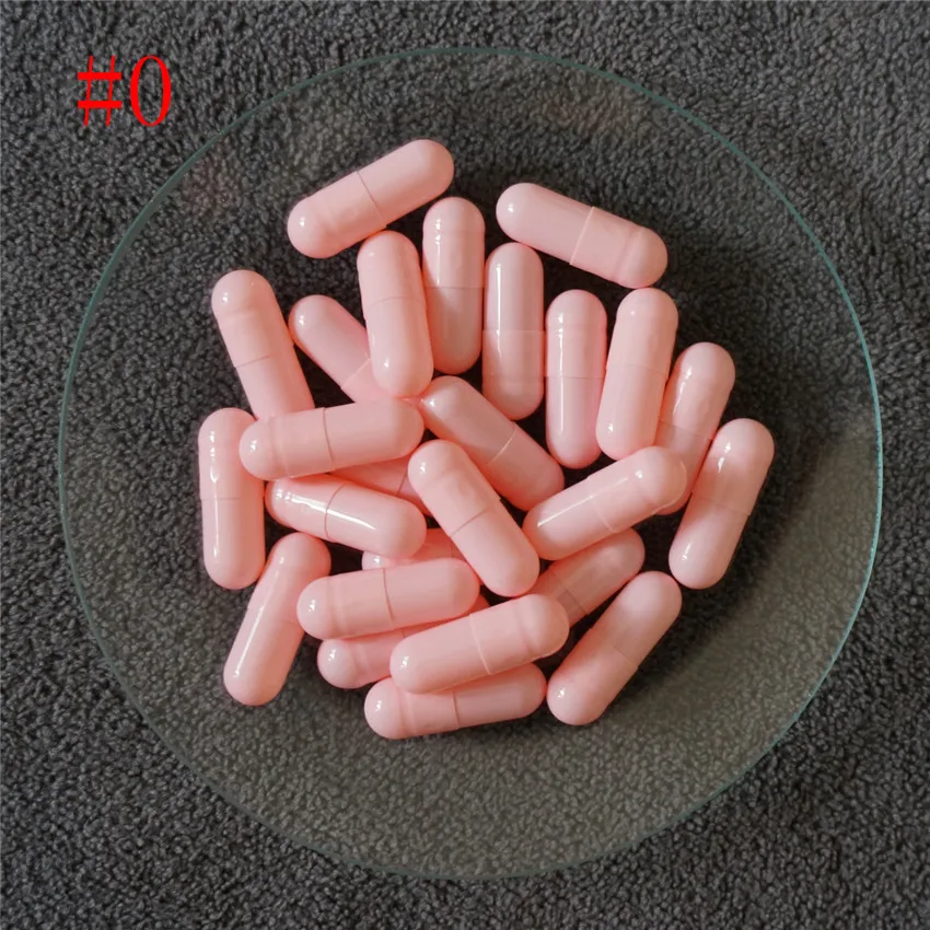 

0# 2000pcs 0 Size Hard Gelatin Empty Capsules, High Quality DIY Hollow Gelatin Capsules ,Cosmetic Joined or Separated Capsules