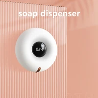 280ml automatic foaming soap dispenser hand soap dispenser z04 donuts touchless liquid soap dispenser bathroom fixture practical