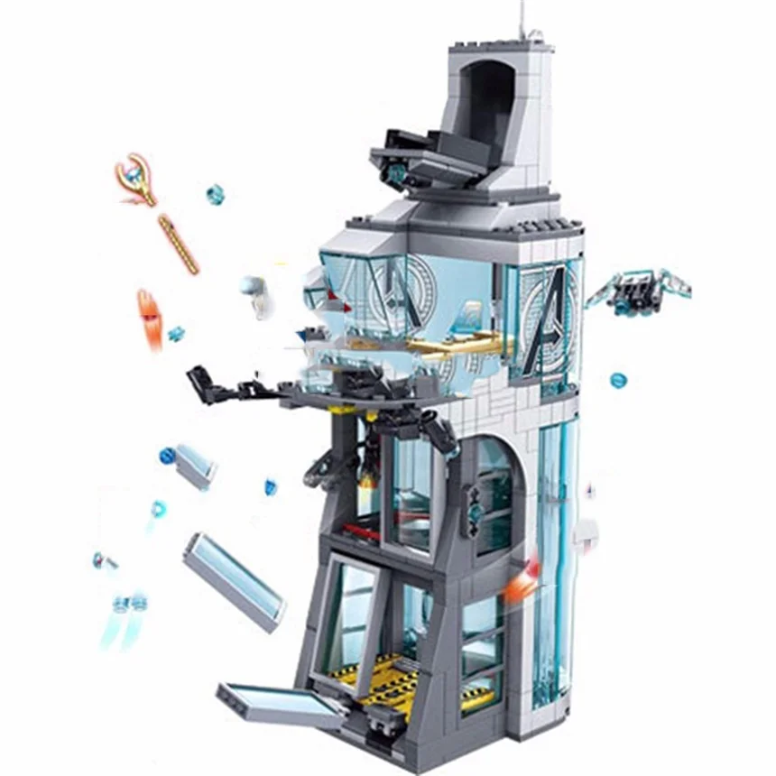 1300 шт. Детский конструктор Башня | Игрушки и хобби