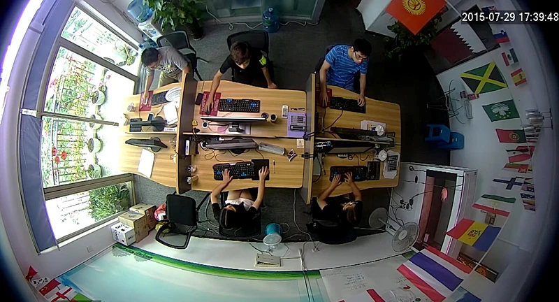 Панорамная ip-камера 1,7 мм 2MP 48VPOE рыбий глаз широкоугольный наружная камера безопасности 720P 1080P камера обнаружения движения p2p Xmeye app