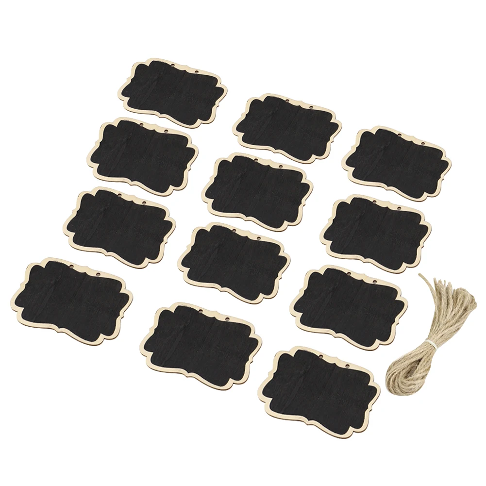 Доска деревянная двухсторонняя со шнурками 12 шт./компл.|Знаки с указателями