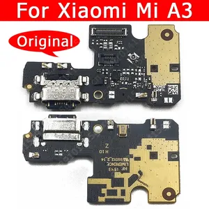 original usb charge board for xiaomi mi a3 mia3 charging port connector flex mobile phone accessories replacement spare parts free global shipping