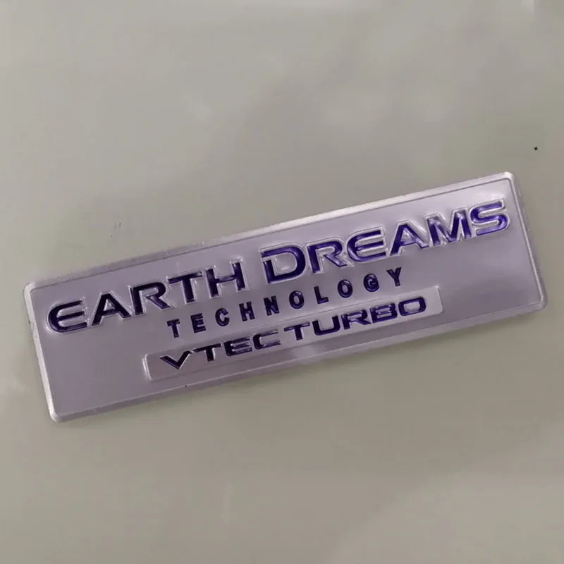 Автомобильный Стайлинг для Honda Earth Dreams VTEC Turbo стикер s эмблема значки наклейки Accord