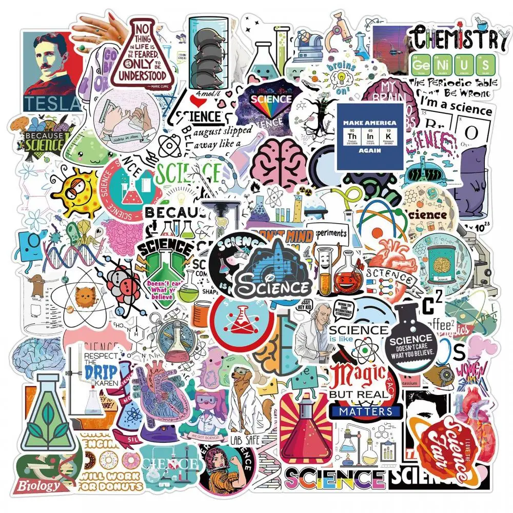 

100Pcs Kawaii Stickers Laptop Skateboard Motorcycle Guitar Stationery Book Pad Bicycle Luggage Waterproof Can Be Used Repeatedly