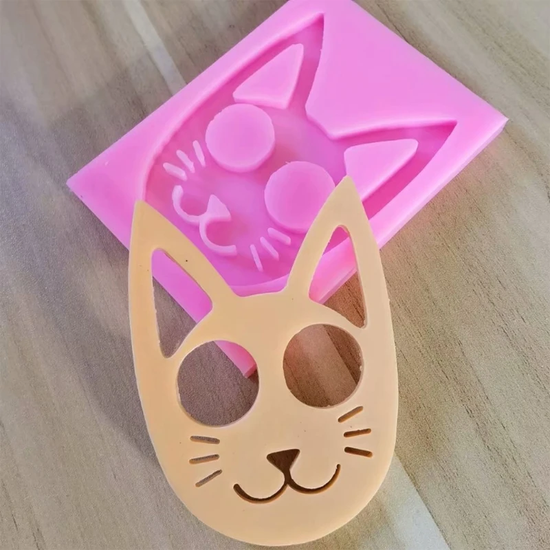 

Keychain Pendant Silicone Mould Epoxy Resin Mold DIY Crafts Decorations Making Tool