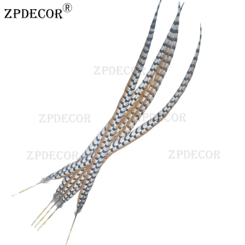 Натуральные перья фазана ZPDECOR 110-120 см ювелирные украшения | Дом и сад