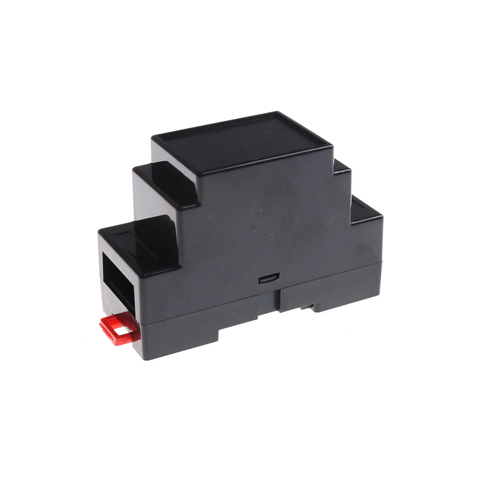 1PCS 88x37x59mm Plastic Electronics Box Project Case DIN Rail PLC Junction | Обустройство дома