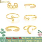 BOAKO 925 Серебряные кольца для женщин Симпатичные циркон круглый Открытое кольцо 925 серебряное обручальное кольцо, хорошее ювелирное изделие, минималистский подарки anillos